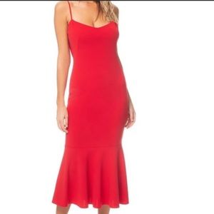 Katie May Twirl Dress in Red - XS